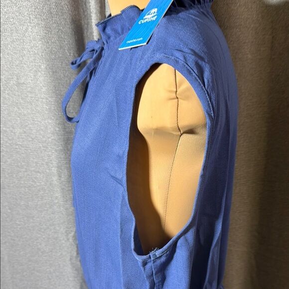 CupShe Blue Sleeveless Dress - Picture 8 of 13